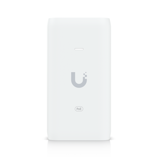 Ubiquiti UniFi 24V DC 12W Gigabit PoE Adapter Injector (U-POE-AF)