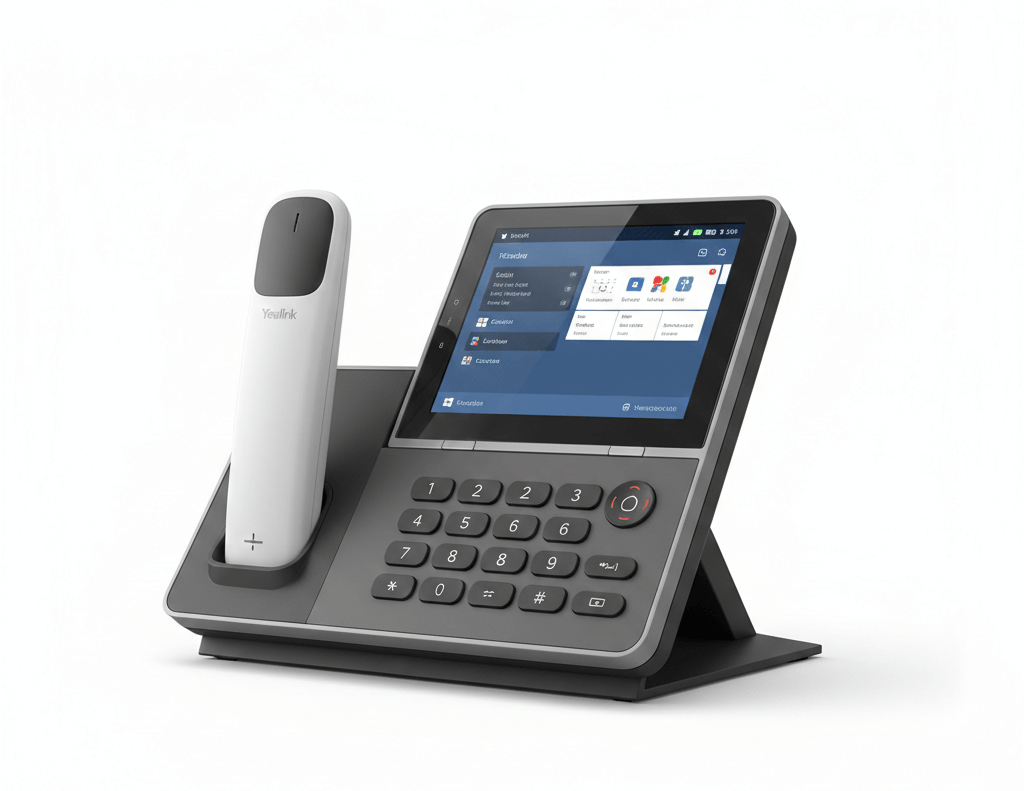 Yealink MP58-WH E2 Microsoft Teams Certified IP Phone with Wireless Handset