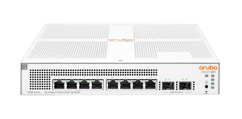 Commutateur Aruba JL681A Instant On 1930 8G Class4 PoE 2SFP 124W à Londres, Royaume-Uni