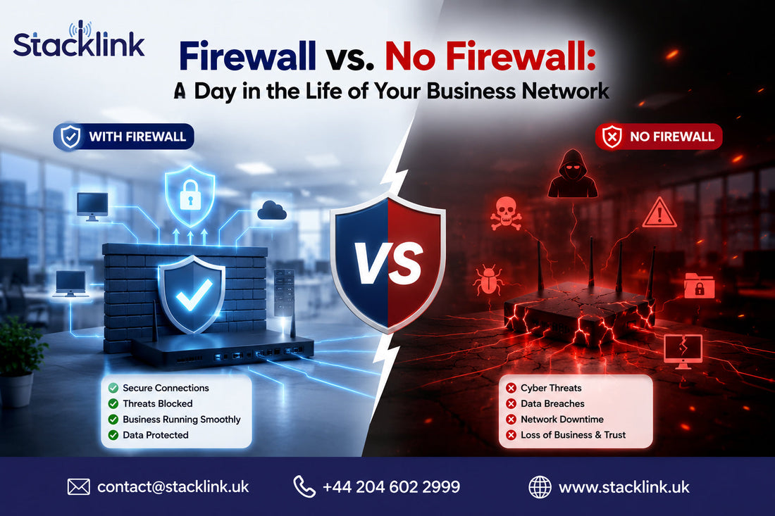 Firewall vs No Firewall: A Day in Your Business Network
