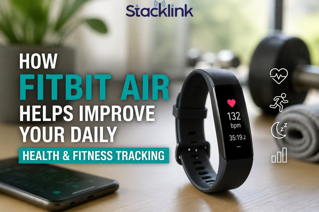 How Fitbit Air Helps Improve Your Daily Health & Fitness Tracking
