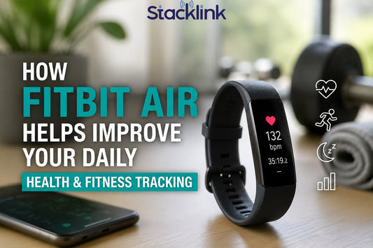 How Fitbit Air Helps Improve Your Daily Health & Fitness Tracking