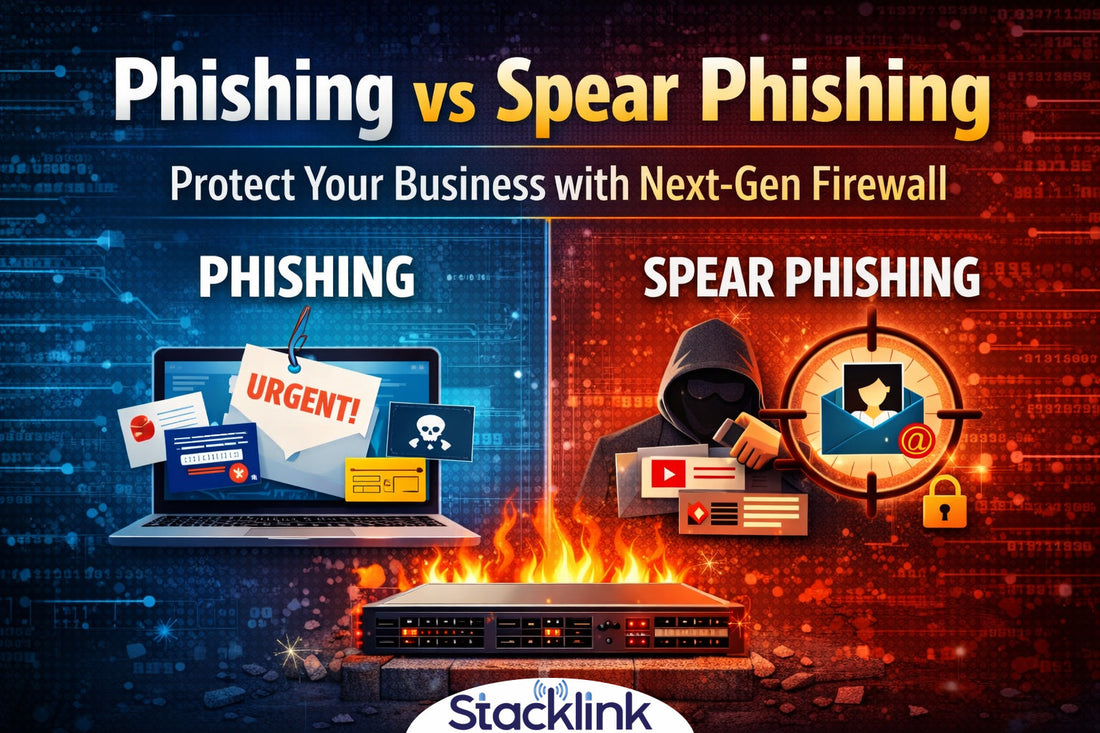 Phishing vs. Spear Phishing: Why Your Business Needs a Next-Gen Firewall to Stay Safe