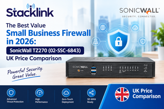 The Best Value Small Business Firewall in 2026: SonicWall TZ270 (02-SSC-6843) UK Price Comparison