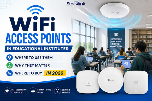WiFi Access Points in Educational Institutes: Where to Use Them, Why They Matter & Where to Buy in 2026