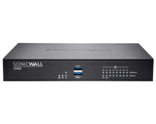 Appareil de sécurité SonicWall TZ500 Advanced Edition avec 1 an de garantie totale 01 SSC 1708