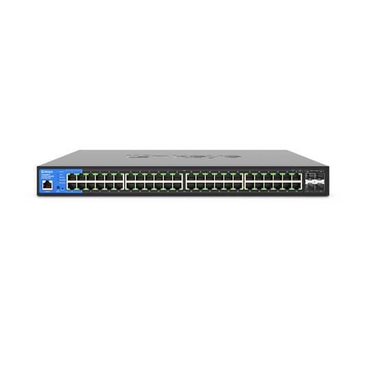 Commutateur PoE géré Linksys LGS352MPC 48 ports 4, 10g SFP 740w TAA