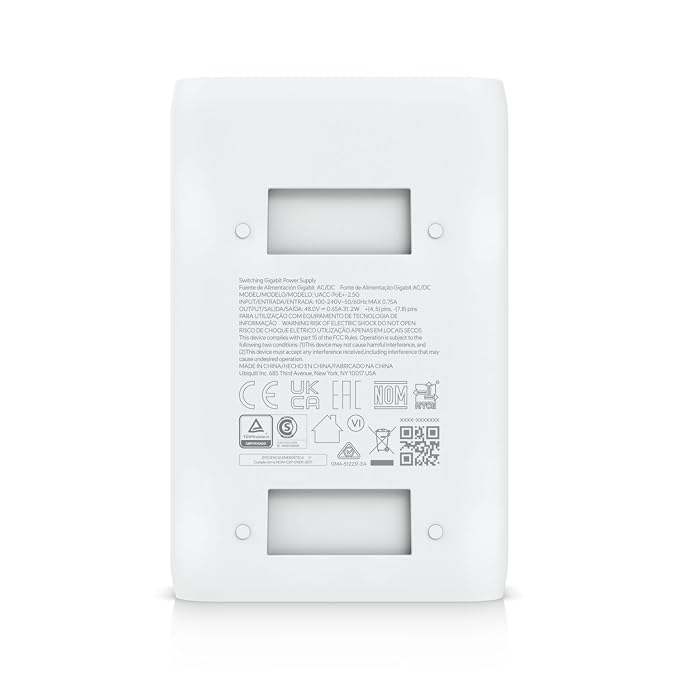 Ubiquiti UniFi 2.5G PoE+ Injector Adapter 30W (UACC-POE+-2.5G)