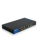 Linksys LGS308 : commutateur intelligent Gigabit Ethernet professionnel à 8 ports, réseau informatique, sécurité renforcée, qualité de service améliorée