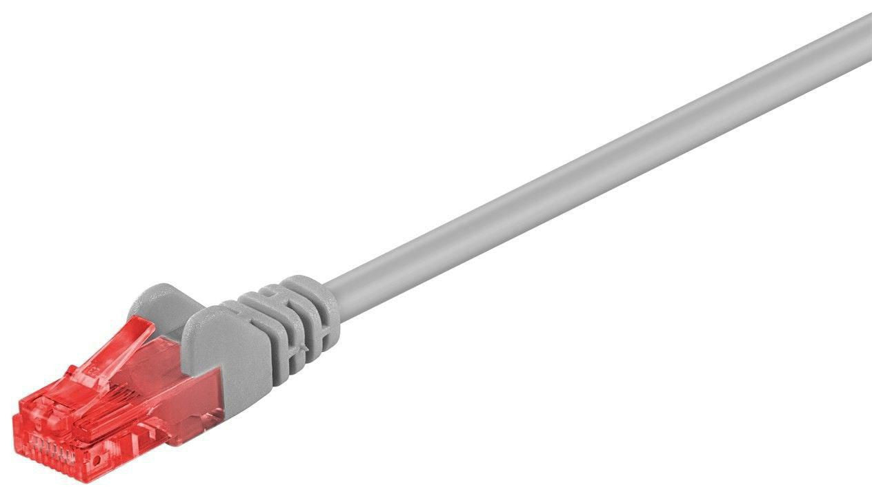 U/UTP Cat6 2M Grey PVC Ethernet Patch Cord (B-UTP602)