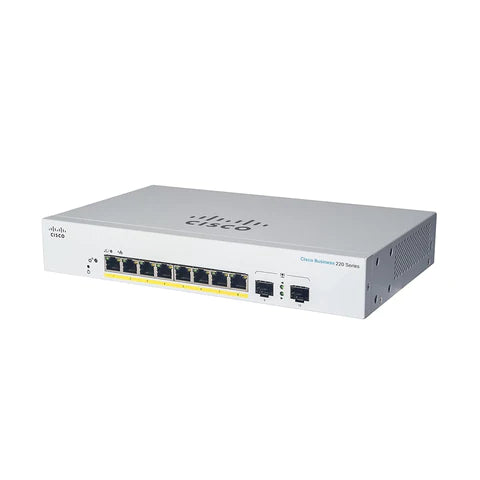 Prix ​​du commutateur Cisco CBS250-8P-E-2G-UK 8 ports GbE PoE+ géré à Londres, Royaume-Uni