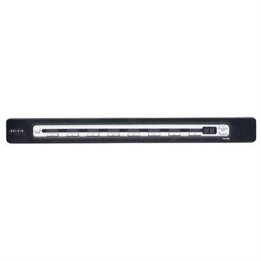 Commutateur KVM USB et PS/2 à 8 ports OmniView PRO3 de Belkin - F1DA108Zea