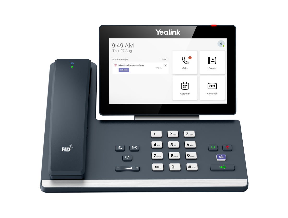 Yealink MP58-WH E2 Microsoft Teams Certified IP Phone with Wireless Handset