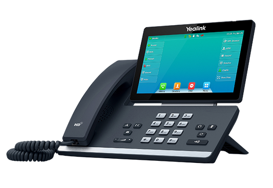 Yealink SIP-T57W Executive Smart Business Phone | High-Resolution Touch Display | USB 2.0 Port | PoE Support