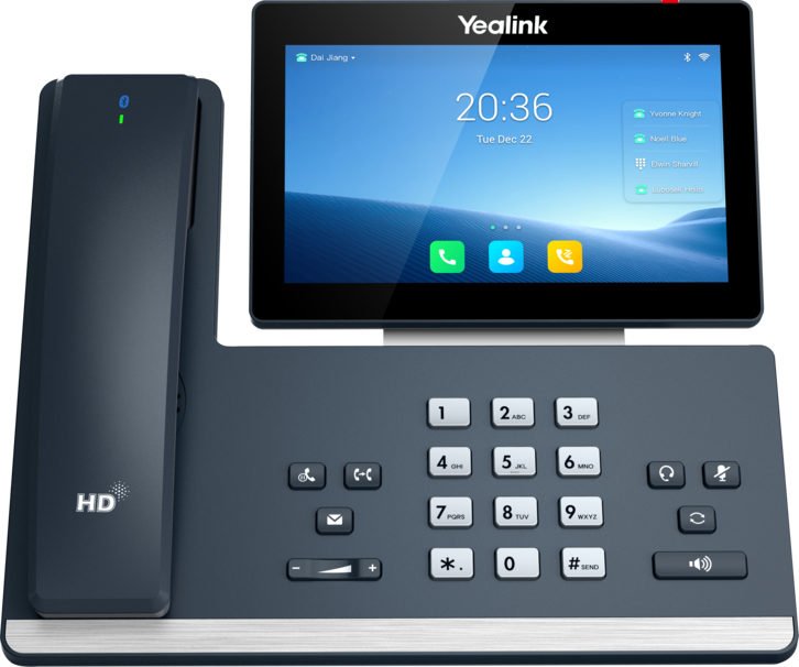Yealink SIP-T58W Pro Smart Business IP Phone with BTH58 Wireless Handset