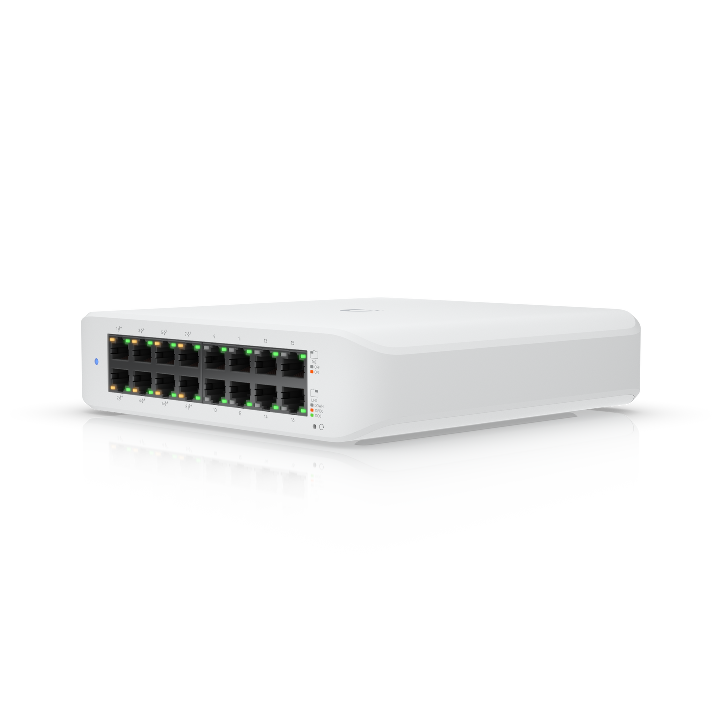 Ubiquiti UniFi Switch Lite 16 PoE (USW-Lite-16-PoE) | 16-Port Gigabit Managed Switch