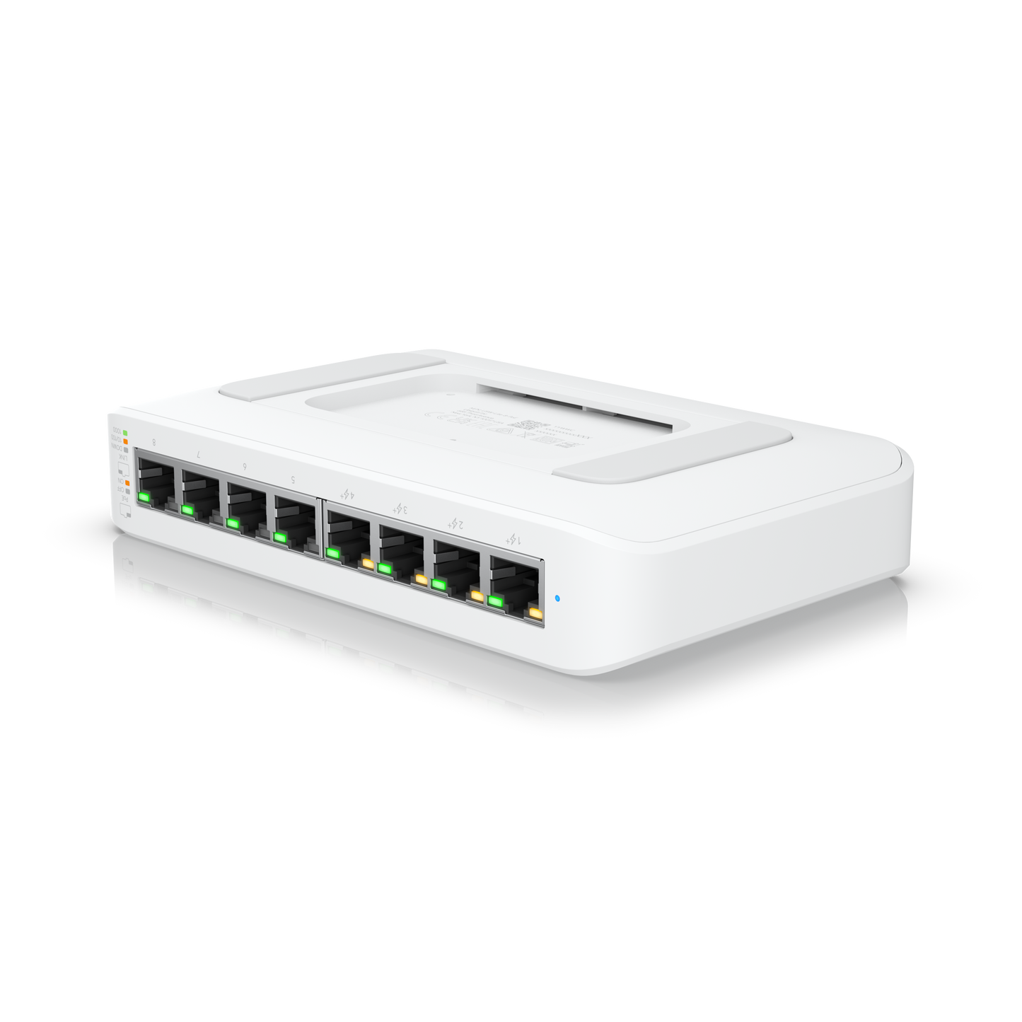 Ubiquiti Switch Lite 8 PoE (USW-Lite-8-PoE) | 8x1Gbps Switch with 4 PoE+ 802.3at Ports