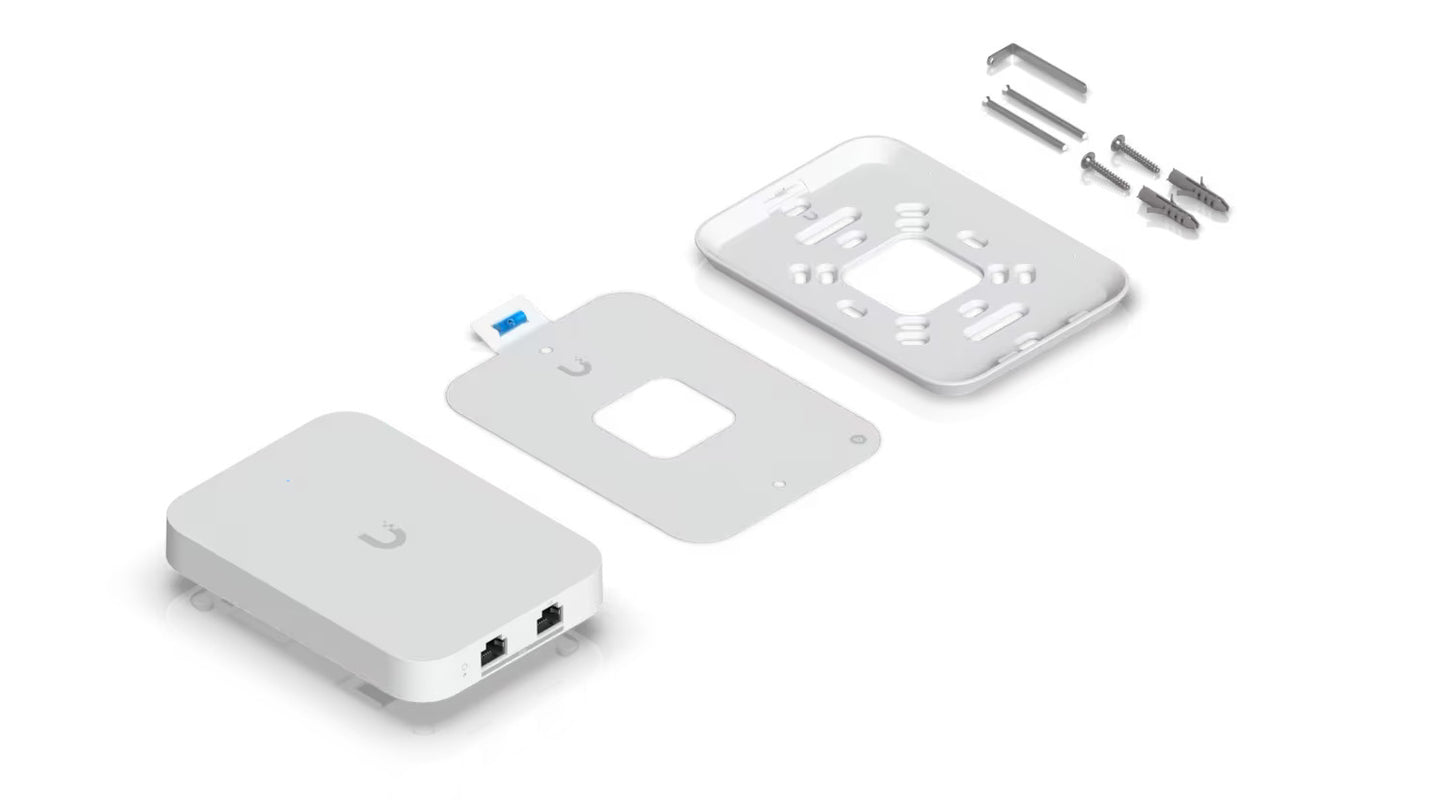 Ubiquiti UniFi U7 In-Wall Wi-Fi 7 Wall-Mounted 4-Stream Access Point (U7-IW)