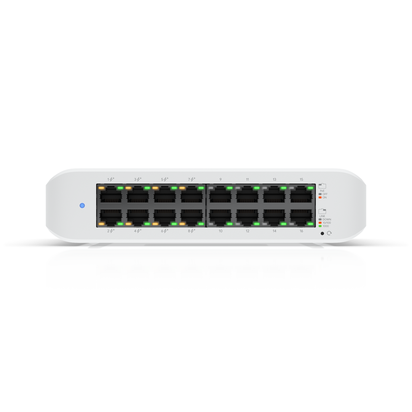 Ubiquiti UniFi Switch Lite 16 PoE (USW-Lite-16-PoE) | 16-Port Gigabit Managed Switch