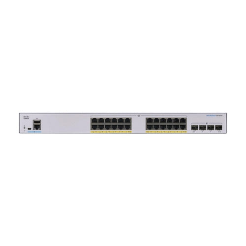 Commutateur géré Cisco CBS350 24FP 4G UK 24 ports GE Full PoE 4x1G SFP Protection à vie limitée CBS350 24FP 4G UK