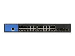 Commutateur Ethernet Gigabit géré à 24 ports Linksys LGS328C avec 4 SFP 10G
