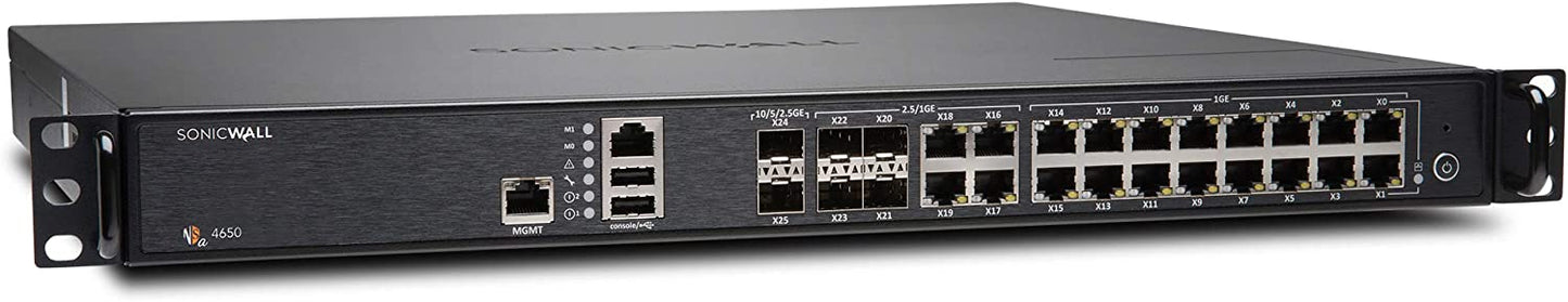 Dispositif de sécurité réseau SonicWall NSA 4650