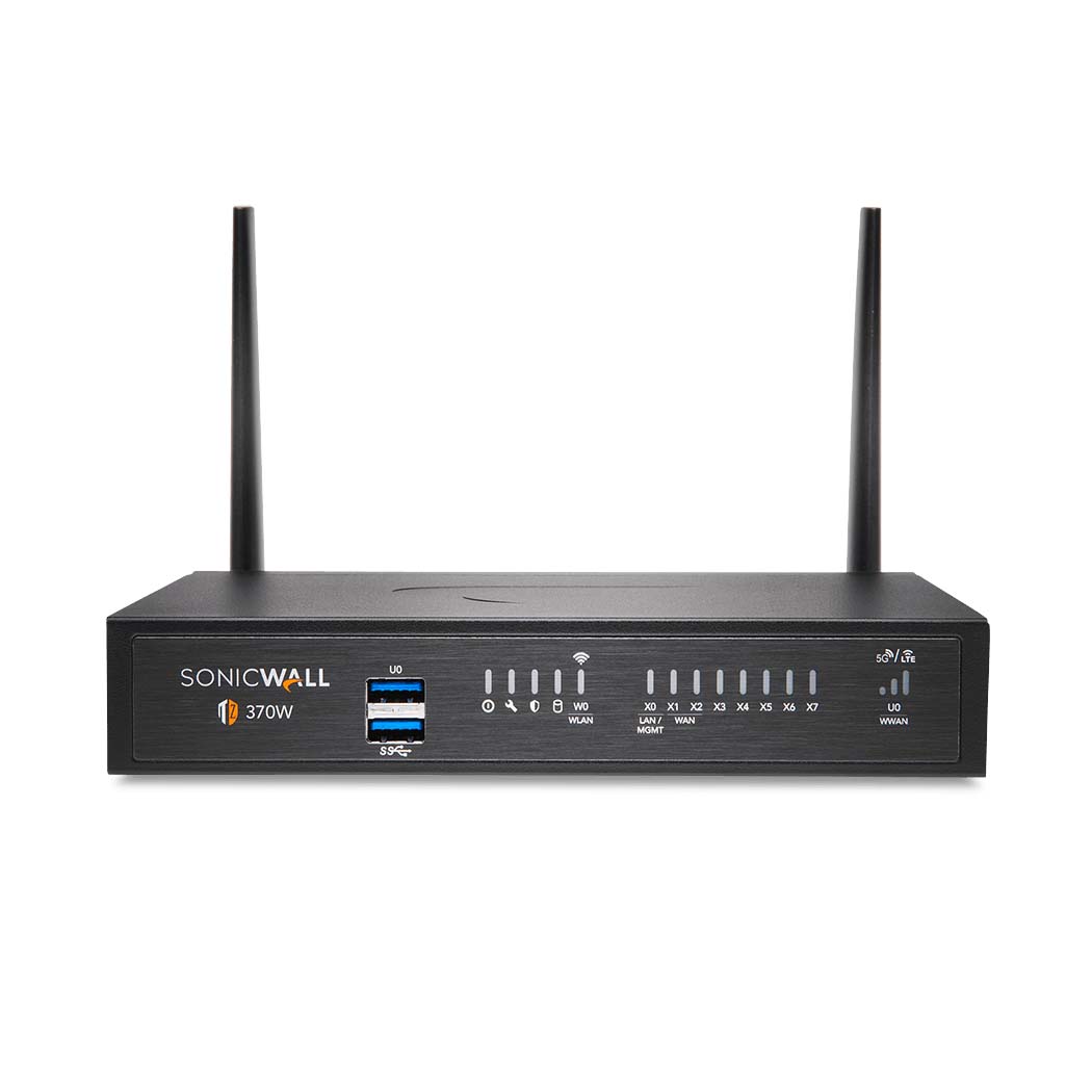 SonicWall 02-SSC-6446 TZ370W Dispositif de pare-feu de sécurité réseau Prise en charge 8 h/24 et 7 j/7