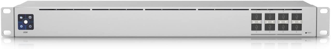 Agrégation de commutateurs Ubiquiti UniFi | Commutateur de couche 2 géré avec 8 ports SFP+ 10G (agrégation USW)