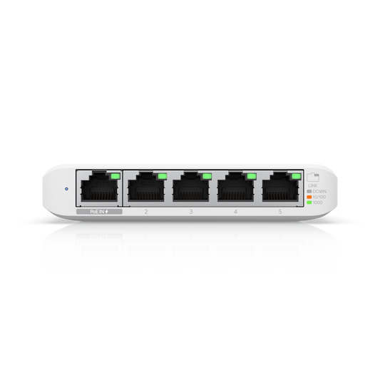 Ubiquiti UniFi Switch Flex Mini (USW-Flex-Mini) 5-Port Gigabit Managed Smart Switch